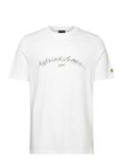 Established 1874 Graphic T-Shirt Tops T-Kortærmet Skjorte White Lyle &...