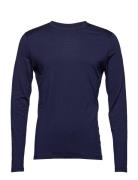 M 200 Oasis Ls Crewe Sport Base Layer Tops Blue Icebreaker