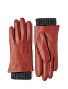 Megan Accessories Gloves Finger Gloves Red Hestra