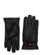 Deerskin Gloves Accessories Gloves Finger Gloves Black Sebago