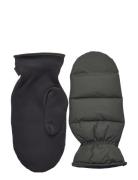 Lohja Puffer Mittens W1T2 Accessories Gloves Thumb Gloves Green Rains