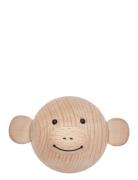 Mini Hook Monkey Home Storage Hooks & Knobs Hooks Beige OYOY MINI