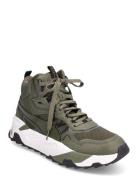 Trinity Mid Hybrid Sport Sneakers High-top Sneakers Khaki Green PUMA