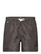 Paisley Bathing Trunks Designers Shorts Khaki Green Morris