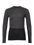 M 125 Z Knit Ls Crewe Sport Base Layer Tops Grey Icebreaker