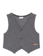 Nbmrobino Waistcoat Tops Vests Grey Name It