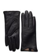 Leather Gloves Accessories Gloves Finger Gloves Black GANT