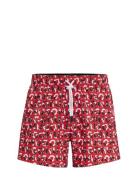 Tortuga Designers Shorts Red HUGO