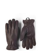 Eirik Accessories Gloves Finger Gloves Brown Hestra