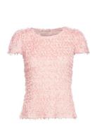 242 04 Emile Top Designers Blouses Short-sleeved Pink Ida Sjöstedt