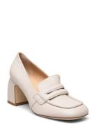 Shoes Shoes Heels Heeled Loafers Cream Laura Bellariva