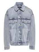 Kobrick Trucker Jacket L.blue Dnm 3793 Outerwear Jackets & Coats Denim...