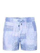 Nb La Brea Swimtrunks Blue-Grey Designers Shorts Blue Nikben