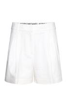 Pleated Short Bottoms Shorts Chino Shorts White Michael Kors