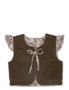 Filippa Vest Tops Vests Brown That's Mine