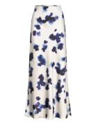 Skirt Mary Aop Skirts Maxi Skirts White Lindex