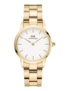 Iconic Link 28 G White Accessories Watches Analog Watches Gold Daniel ...