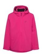 Isani Jkt Jr Outerwear Snow-ski Clothing Snow-ski Jacket Pink Five Sea...