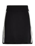 Objrashia Knit Hw Re Short Skirt 134 Skirts Short Skirts Black Object