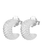 Stardust Medium Hoops Designers Jewellery Earrings Hoops Silver Draken...