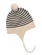 Baby Pompom Hat Accessories Headwear Hats Winter Hats Cream FUB