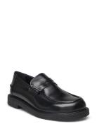 Loafer Shoes Flat Loafers Black ANGULUS