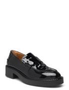 Loafer Shoes Flat Loafers Black ANGULUS