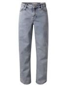 Low Rise - Wide Denim Bottoms Jeans Loose Jeans Blue Hound