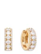 Goldplated Majestic Earrings Accessories Jewellery Earrings Hoops Gold...