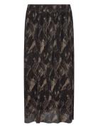 Sc-Iliane Skirts Knee-length & Midi Skirts Brown Soyaconcept