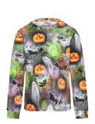 Alex Halloween Tops T-shirts Long-sleeved T-Skjorte Multi/patterned PO...