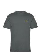 Plain T-Shirt Tops T-Kortærmet Skjorte Green Lyle & Scott