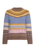 Ofeliall Jumper Ls Tops Knitwear Jumpers Multi/patterned Lollys Laundr...