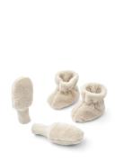 Fernanda Baby Hamper Shoes Baby Booties Cream Liewood