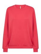 Sc-Banu Tops Sweatshirts & Hoodies Sweatshirts Pink Soyaconcept