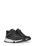 Calvin Klein Jeans High-Top Lace-Up Kids Trainters With Logo Low-top S...
