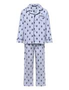 Sl-Sleepwear Pyjamassæt Blue Polo Ralph Lauren