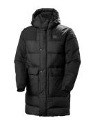 Escape Down Parka Parka Jakke Black Helly Hansen