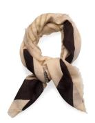 Squara Siw Scarf Accessories Scarves Lightweight Scarves Beige Becksön...