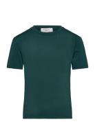 Rkbillie Ss T-Shirt Tops T-Kortærmet Skjorte Green Rosemunde Kids