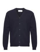 Cfkarl Lambswool Cardigan Tops Knitwear Cardigans Navy Casual Friday