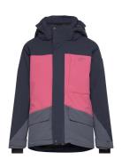 Kaprun Jkt Jr Sport Snow-ski Clothing Snow-ski Jacket Navy Five Season...