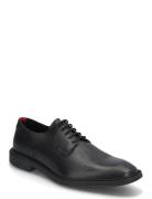 Gryff_Derb_Grlt Shoes Business Derby Shoes Black HUGO