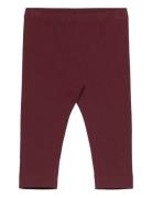 Leggings Bottoms Leggings Burgundy En Fant