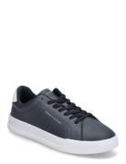 Th Court Lth Detail Ess Low-top Sneakers Navy Tommy Hilfiger