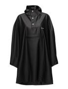 Pu Light Rainponcho Outerwear Rainwear Rain Coats Black Tretorn