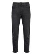 Onyx Bo Bottoms Jeans Tapered Black BOSS