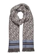 Th Monoplay Jacquard Scarf Accessories Scarves Winter Scarves Grey Tom...