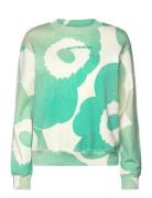 Leiot Unikko Tops Sweatshirts & Hoodies Sweatshirts Green Marimekko