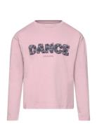 T-Shirt Ls Tops T-shirts Long-sleeved T-Skjorte Pink Creamie